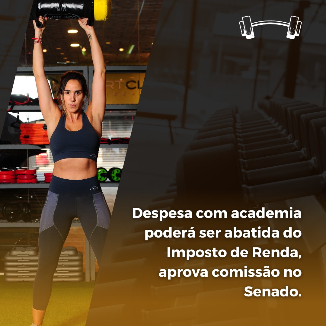 Despesa com academia poderá ser abatida do Imposto de Renda, aprova comissão no Senado